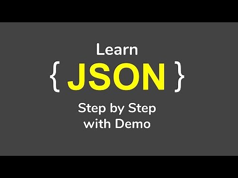 Learn JSON Step-by-Step from Scratch
