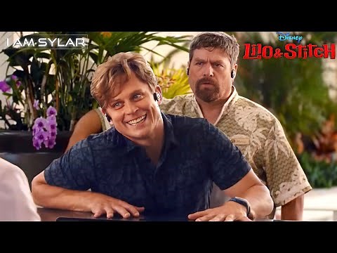 Male Shapeshift | Jumba and Pleakley Transformation Into Humans Scene | Lilo & Stitch 2025