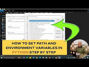 Lec 04 - Set PATH & Environment Variables in Python - Data Analytics Using Python Tutorials