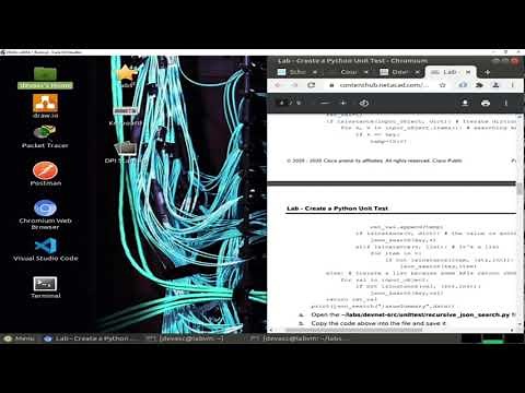 3.5.7 Lab - Create a Python Unit Test