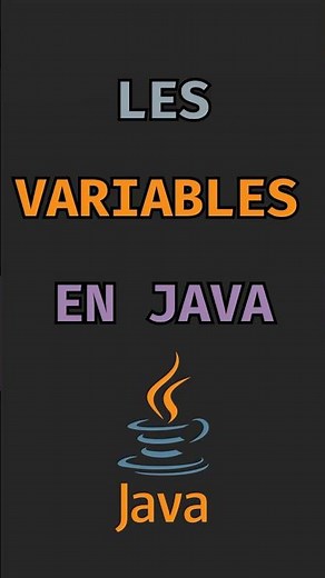 JAVA Tutorial: VARIABLES in 60 seconds!