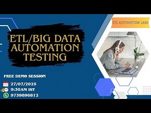 ETL Automation | Big data Automation | using Python | Pyspark | pytest