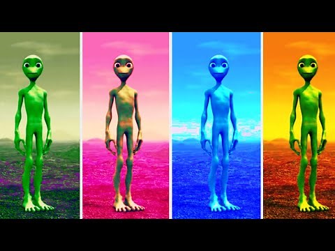 Alien Dance | Fun colours | Music Video |