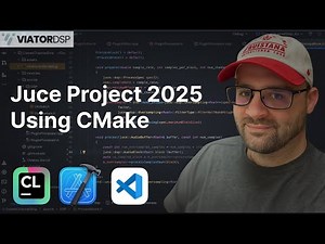 Juce Project Using CMake 2025 - CLion, Xcode, and VS Code