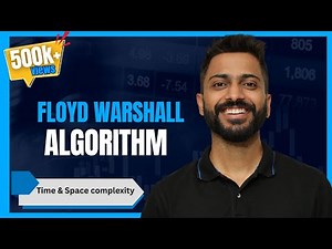 L-5.9: Floyd Warshall Time & Space complexity | All Pair Shortest Path