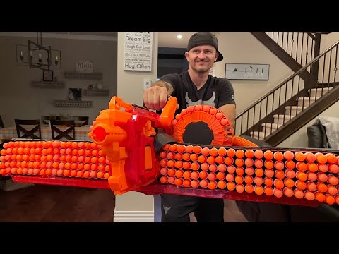 NERF WAR: Million Subscribers Battles