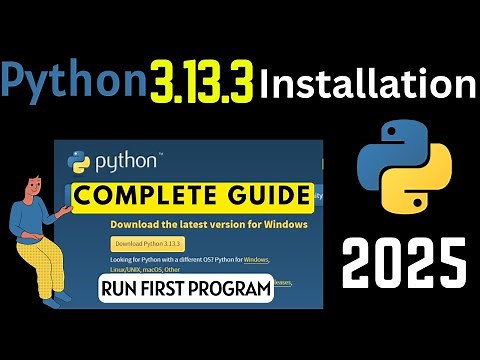 How to Install Python 3.13.3 on Windows 11/10 [2025 Update] | Latest Python Installation
