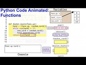 Animated Python: Functions and Blackjack