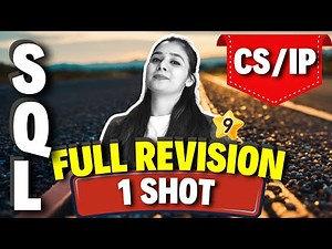 Day 09 | FULL SQL in One Class | CBSE Class 12 IP and CS | SQL full Revison in 1 SHOT #class12