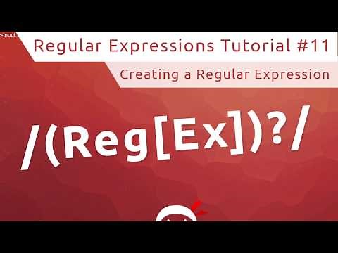 Regular Expressions (RegEx) Tutorial #11 - Making RegEx in JavaScript
