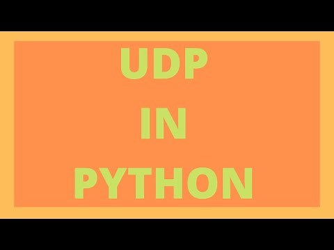 How to Send/Receive UDP Packets in Python