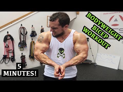 Intense 5 Minute At Home Bicep Workout #2