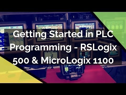 PLC Programming Tutorial for Beginners on How to Get Started Allen Bradley RSLogix 500 Ladder Logic