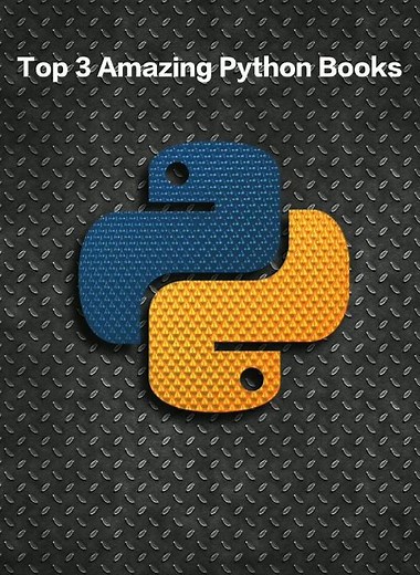 TOP 3 Amazing Python Books that you must know! #programming #codewithme #python