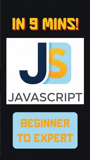 ULTIMATE JavaScript Crash Course (10 Minutes) - Basics to Expert JS Tutorial