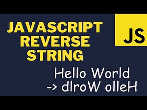 Reverse a string in JavaScript using the split, reverse, and join methods