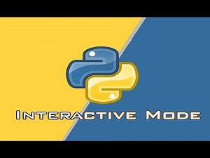 How to work in interactive mode in python | do programming in interactive mode | python programming