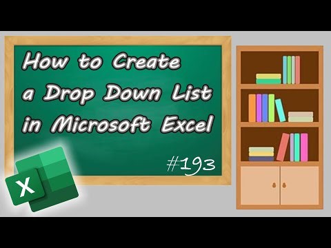 Step-by-Step Guide to Create a Drop Down List in Microsoft Excel #193
