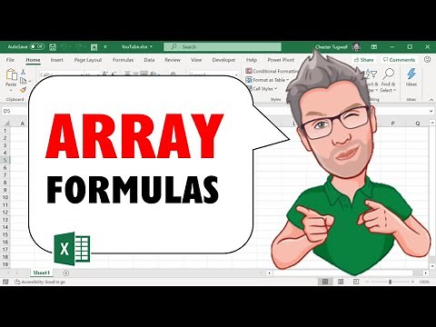 Excel: How to Create Array Formulas