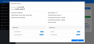 Payroll Management System using PHP/MySQL with Source Code