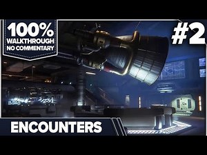 Alien: Isolation 100% Cinematic Walkthrough (Nightmare, No Damage) 02 ENCOUNTERS