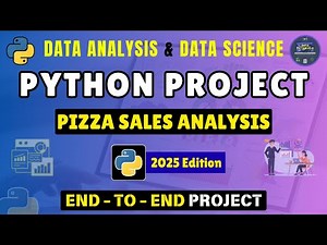 Python Project | Data Analysis & Data Science Python Project | Pizza Sales | End to End #python