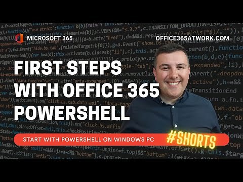Run PowerShell with Microsoft 365 on your Windows PC
