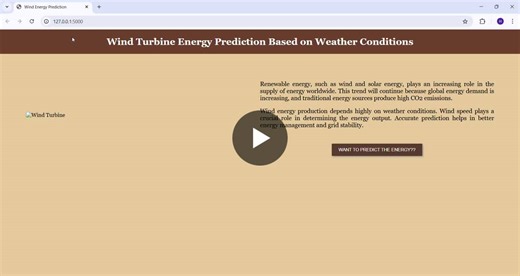 Wind Energy Prediction Web App with Machine Learning | Polisetty Harish posted on the topic | LinkedIn