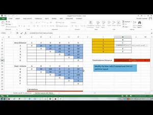Operations Management using Excel: Process Layouts in Facility Layout Models Video 3/3