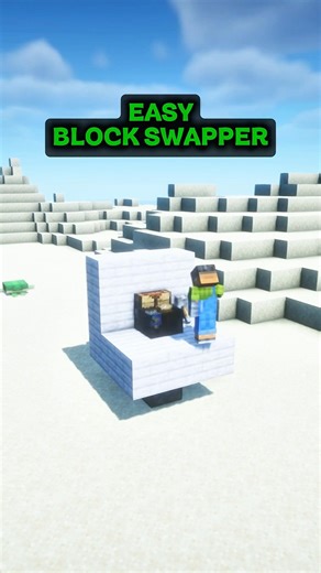 Hidden Block Swapper Tutorials!🔃✨ #minecraft