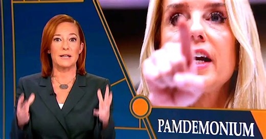 MS Host Jen Psaki Carves Up ‘Cringey’ Trump AG Bondi With Parade Of Hearing Brawl Highlights