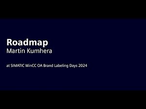 Roadmap WinCC OA