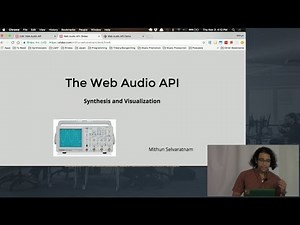 Web Audio API Tutorial - Build a Synthesizer and Frequency Analyser using Javascript's Web Audio API