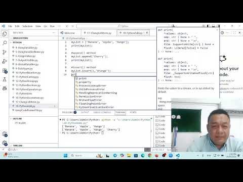 Python Developer - Python Lists - Add List Items | Tutorial 18
