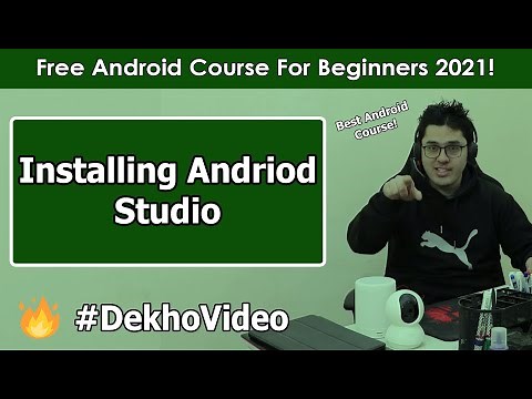 Installing Android Studio & Setup | Android Tutorials in Hindi #1
