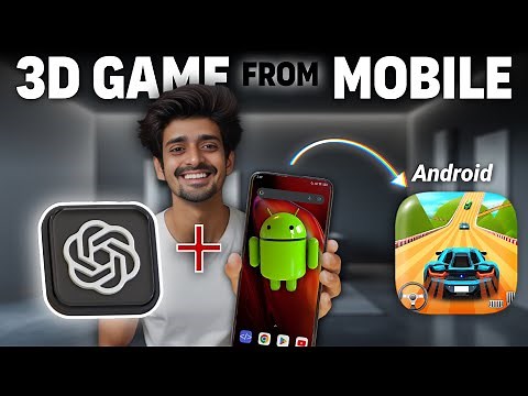 Create a 3D Game on Mobile with ChatGPT – Complete Mobile Game Development Tutorial