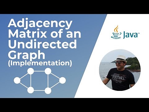 Adjacency Matrix Representation of an Undirected Graph in Java | Implementation