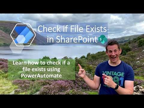 Automate File Existence Check in SharePoint with Power Automate Cloud Flows Tutorial