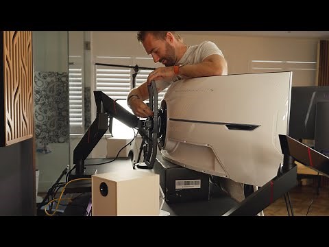 The best ultrawide monitor arm you can buy - ‪@PeteMatheson‬