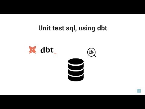 how to unit test sql transforms in dbt