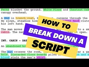 Script breakdown step by step | Breakdown essentials | Film Basics | EP 4