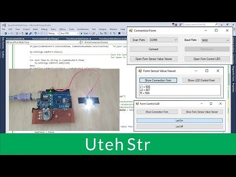 Visual Basic .Net | Using Serial Port in Multiple Forms with VB Net and Arduino