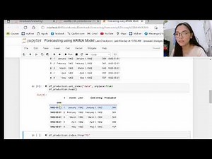 Python forecasting on Jupyter notebook