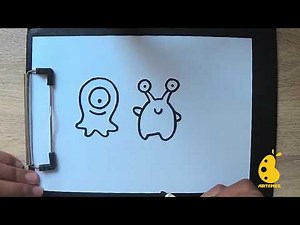 How to Draw alien