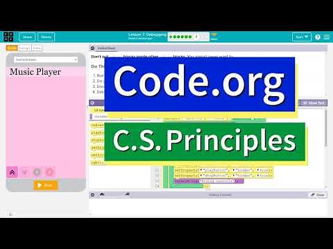 Code.org Lesson 6.4 Debugging | Tutorial with Answers | Unit 3 CS Principles