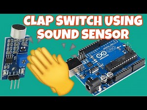 Clap Switch Using Sound Sensor 👏 | Arduino Projects #arduino #diy #iot #esp8266