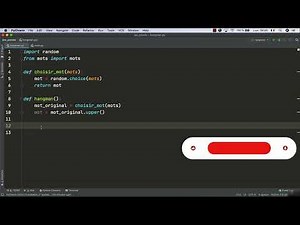 #14 Projet 1 : Guide pratique pour créer un jeu de pendu (Hangman) en Python