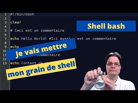 Programmation Shell bash Linux/Unix : Introduction
