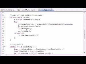 Java Game Development - 22 - Finishing the Perfect Animation Video Lecture | How to create Games in Java - Gaming Development - Software Development