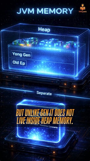 Still Think Metaspace = PermGen? Think Again! 🤯 | JVM Memory Explained #java #javadeveloper #shorts